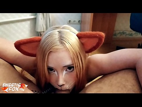 ❤️ Kitsune dîk û kum di devê xwe de dadiqurtîne Pornoya rûsî li me ku.sayhentai.ru